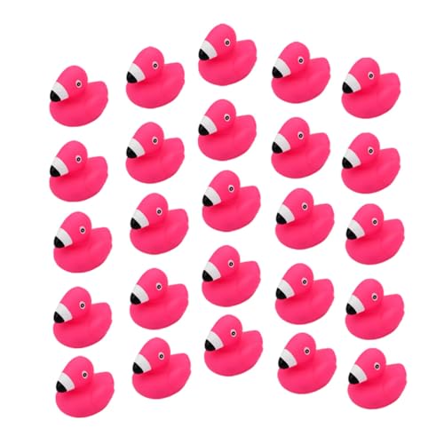 SUPVOX 24 Stück Teiliges Badetierspielzeug Kleine Pinke Flamingo badeente Schwimmend und Quiekend Weiches Vinyl für Kinderbadewanne Pool und Partydeko SUPVOX 24 Stück Teiliges Badetierspielzeug Kleine Pinke Flamingo badeente Schwimmend und Quiekend Weiches Vinyl für Kinderbadewanne Pool und Partydeko von Supvox