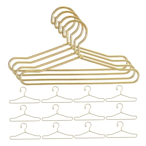 SUPVOX 25 Stück Teiliges Mini Metall kleiderbügel Gold für Puppenkleider Schrank Platzsparende Miniatur hängegestelle für Puppenhaus Vielseitig für Schule und Sammler SUPVOX 25 Stück Teiliges Mini Metall kleiderbügel Gold für Puppenkleider Schrank Platzsparende Miniatur hängegestelle für Puppenhaus Vielseitig für Schule und Sammler von Supvox