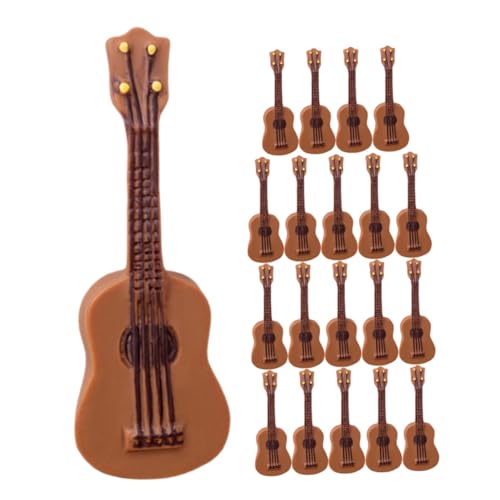 SUPVOX 25 Stück Teiliges Miniatur Gitarrenmodell aus Resin Kreative Simulierte Kleine Gitarren Deko für Puppenhaus Kompakte Mini Musikinstrumente mit Realistischer Gestaltung zur SUPVOX 25 Stück Teiliges Miniatur Gitarrenmodell aus Resin Kreative Simulierte Kleine Gitarren Deko für Puppenhaus Kompakte Mini Musikinstrumente mit Realistischer Gestaltung zur von Supvox