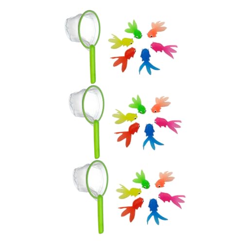 SUPVOX 3 Sätze Badespielzeug Weiche TPR Goldfische Netzen Buntes Wasserspielzeug für Junge Mädchen und Kleinkinder Sicher Langlebig und Fantasieanregend Zufällige Farbe Zufällige Farbe SUPVOX 3 Sätze Badespielzeug Weiche TPR Goldfische Netzen Buntes Wasserspielzeug für Junge Mädchen und Kleinkinder Sicher Langlebig und Fantasieanregend Zufällige Farbe Zufällige Farbe von Supvox