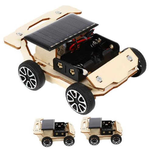 SUPVOX 3 Sätze Solarauto Bausatz DIY Wissenschaftliches Lernspielzeug Robustes Material Leicht Zusammenzubauen Pädagogisches Experiment für Schüler SUPVOX 3 Sätze Solarauto Bausatz DIY Wissenschaftliches Lernspielzeug Robustes Material Leicht Zusammenzubauen Pädagogisches Experiment für Schüler von Supvox