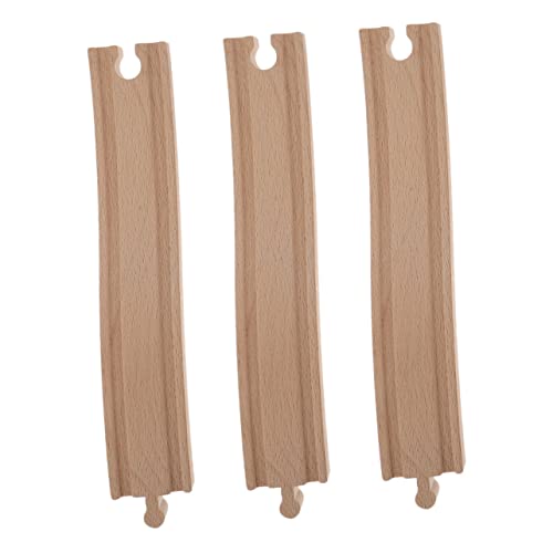 SUPVOX 3 Stück Holzschienen Bogenstücke für Holzeisenbahn Zubehör Einfache Montage Langlebiges Holzmaterial Erweiterbar für Zug und Pädagogisches Schienensystem SUPVOX 3 Stück Holzschienen Bogenstücke für Holzeisenbahn Zubehör Einfache Montage Langlebiges Holzmaterial Erweiterbar für Zug und Pädagogisches Schienensystem von Supvox