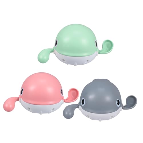 SUPVOX 3 Stück Teiliges Badespielzeug Wal Design Schwimmendes Wasserspielzeug für Junge Mädchen Ab Monaten mit Schnellem Wasserablauf zur Spielerischen Badeaktivität und Motorischer SUPVOX 3 Stück Teiliges Badespielzeug Wal Design Schwimmendes Wasserspielzeug für Junge Mädchen Ab Monaten mit Schnellem Wasserablauf zur Spielerischen Badeaktivität und Motorischer von Supvox