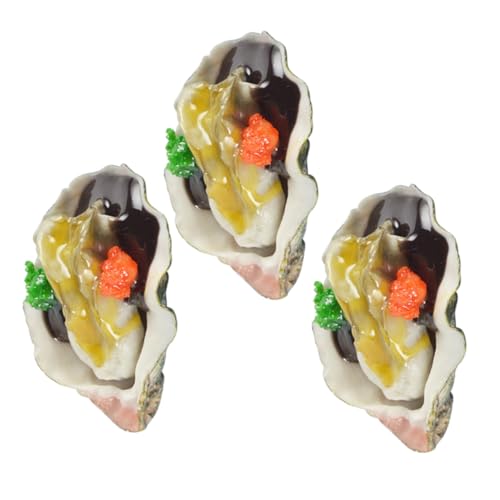 SUPVOX 3 Stück Teiliges Realistische Austern Modelle Lebensechte Simulation Dekorative Meeresfrüchte Requisiten für Restaurants Hotels Fotografie Kompakt und Langlebig SUPVOX 3 Stück Teiliges Realistische Austern Modelle Lebensechte Simulation Dekorative Meeresfrüchte Requisiten für Restaurants Hotels Fotografie Kompakt und Langlebig von Supvox