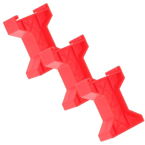 Supvox 3 Stück Teiliges Rote Zugbrückenpfeiler aus Robustem Flexible Montage für Eisenbahnstrecke Zubehör zur Stabilisierung und Erweiterung von Holzeisenbahn Gleisen Supvox 3 Stück Teiliges Rote Zugbrückenpfeiler aus Robustem Flexible Montage für Eisenbahnstrecke Zubehör zur Stabilisierung und Erweiterung von Holzeisenbahn Gleisen von Supvox