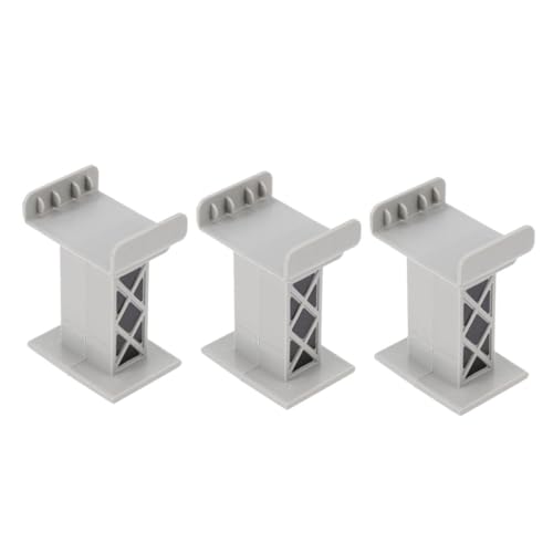 SUPVOX 3 Stück Train Bridge Teiliges Stabile Gleisstützen für Holzeisenbahn Zubehör Dekoratives Modellspielzeug für Einfach zu Montieren für Spielstraßen Geeignet SUPVOX 3 Stück Train Bridge Teiliges Stabile Gleisstützen für Holzeisenbahn Zubehör Dekoratives Modellspielzeug für Einfach zu Montieren für Spielstraßen Geeignet von Supvox