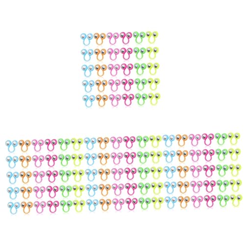 SUPVOX 4 Sätze Teiliges Bewegliche Augen Fingerpuppen Ringe Fördert Kreativität Und Farberkennung Bunte Lustige Lernringe Für Spaß Zufällige Farbe 30 Stück * 4 SUPVOX 4 Sätze Teiliges Bewegliche Augen Fingerpuppen Ringe Fördert Kreativität Und Farberkennung Bunte Lustige Lernringe Für Spaß Zufällige Farbe 30 Stück * 4 von Supvox