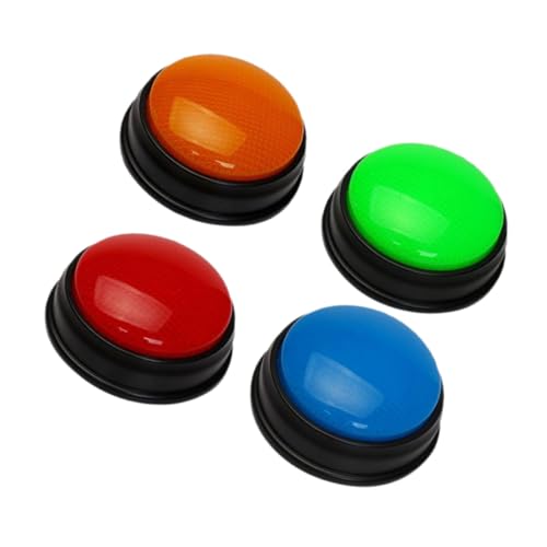 SUPVOX 4 Stück Buzzer mit Licht und Sound Interaktives Spiel für Eltern Junge Mädchen Quiz Benutzerfreundlich Fördert Reaktionsfähigkeit und Lernspaß im Klassenzimmer und Zuhause SUPVOX 4 Stück Buzzer mit Licht und Sound Interaktives Spiel für Eltern Junge Mädchen Quiz Benutzerfreundlich Fördert Reaktionsfähigkeit und Lernspaß im Klassenzimmer und Zuhause von Supvox