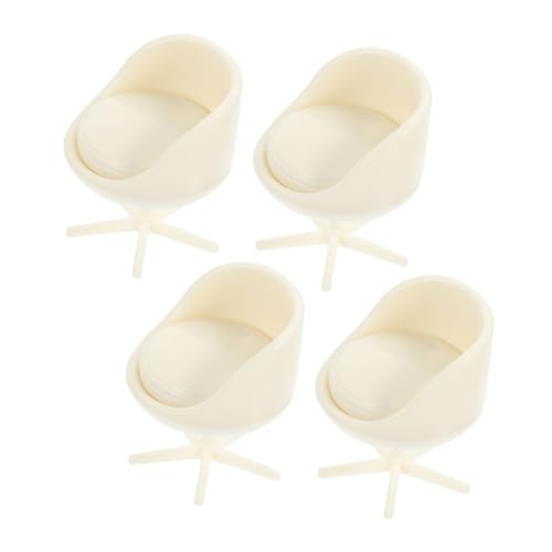 SUPVOX 4 Stück Miniatur Drehstuhl aus Robustem Abs Realistisch Gestaltete Puppenhausmöbel Dekorativer Miniatur Bürostuhl für Puppenstube und Modellbau Niedliche Kleine Drehstühle SUPVOX 4 Stück Miniatur Drehstuhl aus Robustem Abs Realistisch Gestaltete Puppenhausmöbel Dekorativer Miniatur Bürostuhl für Puppenstube und Modellbau Niedliche Kleine Drehstühle von Supvox