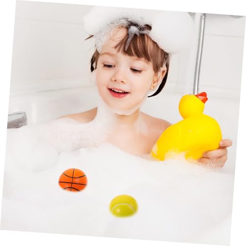 SUPVOX 4 Stück Teiliges Badespielzeug aus Weichem Polyurethan Badewannenspielzeug für Kleinkinder Jahre Bunte Sportbälle für Bewegungsfreudige Baden Sicher Leicht zu Reinigen und Spaßig SUPVOX 4 Stück Teiliges Badespielzeug aus Weichem Polyurethan Badewannenspielzeug für Kleinkinder Jahre Bunte Sportbälle für Bewegungsfreudige Baden Sicher Leicht zu Reinigen und Spaßig von Supvox