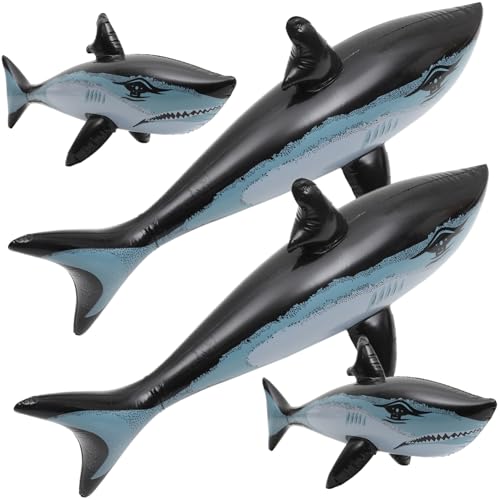 SUPVOX 4 Stück Teiliges Großer Aufblasbarer Poolspielzeug aus PVC Leichtes Farbenfrohes Wasserspielzeug für Partydekoration und Geburtstagsgeschenk SUPVOX 4 Stück Teiliges Großer Aufblasbarer Poolspielzeug aus PVC Leichtes Farbenfrohes Wasserspielzeug für Partydekoration und Geburtstagsgeschenk von Supvox