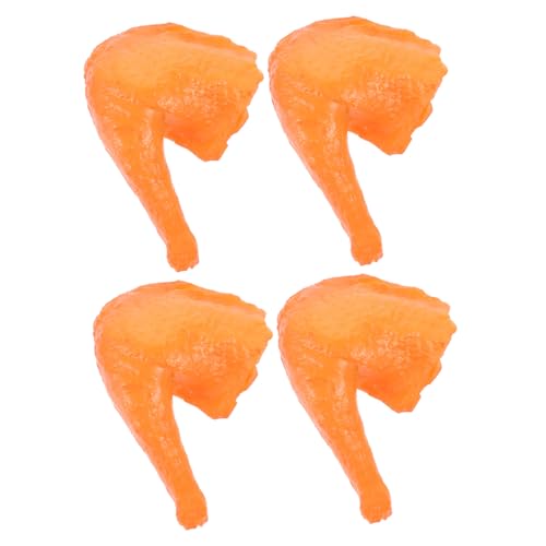 SUPVOX 4 Stück Teiliges Künstliche Hähnchenkeulen Realistische Simulation aus Stabilem PVC Lebensmittelechtes Food Decor für Küchendekoration und Fotorequisiten SUPVOX 4 Stück Teiliges Künstliche Hähnchenkeulen Realistische Simulation aus Stabilem PVC Lebensmittelechtes Food Decor für Küchendekoration und Fotorequisiten von Supvox