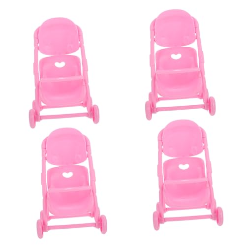 SUPVOX 4 Stück Teiliges Puppenwagen Simulierte Kinderwagen in Dekoratives Rollenspielzeug für Kleinkinder Fördert Kreativität und Fantasie Babyspielzeug für Jungen und Mädchen SUPVOX 4 Stück Teiliges Puppenwagen Simulierte Kinderwagen in Dekoratives Rollenspielzeug für Kleinkinder Fördert Kreativität und Fantasie Babyspielzeug für Jungen und Mädchen von Supvox