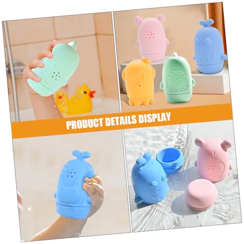 SUPVOX 4 Stück Teiliges Silikon Badespielzeug für Buntes Wasserspritzspielzeug Sicher und Langlebig Fördert Motorik Geeignet für Junge Mädchen und Kleinkinder Jahre im Bad SUPVOX 4 Stück Teiliges Silikon Badespielzeug für Buntes Wasserspritzspielzeug Sicher und Langlebig Fördert Motorik Geeignet für Junge Mädchen und Kleinkinder Jahre im Bad von Supvox