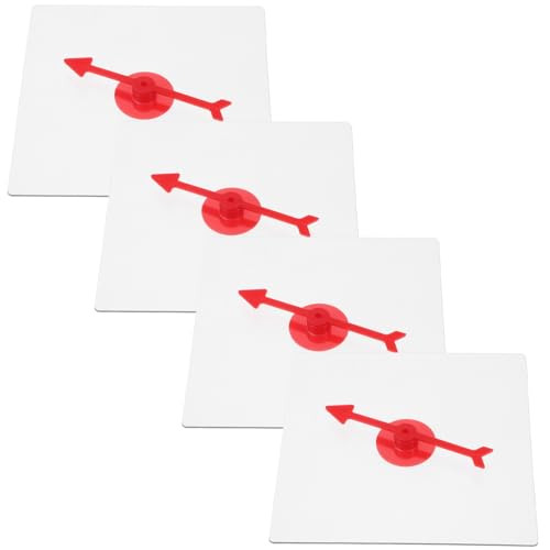 SUPVOX 4 Stück Transparentes Mathematik Spiel mit drehbarem Zeiger Vielseitiges Party Lernspielzeug für Unterricht und Gesellschaftsspiele Geeignet für Erwachsene SUPVOX 4 Stück Transparentes Mathematik Spiel mit drehbarem Zeiger Vielseitiges Party Lernspielzeug für Unterricht und Gesellschaftsspiele Geeignet für Erwachsene von Supvox