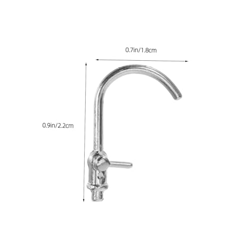 SUPVOX 5 Stück Maßstab Realistische Mischbatterien für Puppenhaus Badezimmer Küchenzubehör Detailgetreues Bastelspielzeug für Kreative Szenendekoration SUPVOX 5 Stück Maßstab Realistische Mischbatterien für Puppenhaus Badezimmer Küchenzubehör Detailgetreues Bastelspielzeug für Kreative Szenendekoration von Supvox