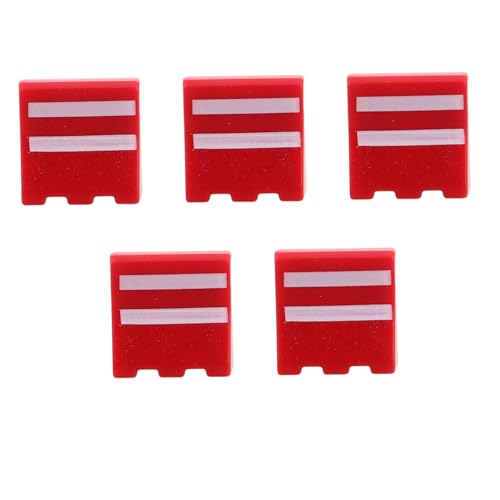 SUPVOX 5 Stück Mini Puppenhaus Modell Mini Verkehrsbarrieren Straßenschild Mini Baubarriere Simulationshaus Winziges Straßenfass Mini Straßenmarkierungen Roter Kunststoff SUPVOX 5 Stück Mini Puppenhaus Modell Mini Verkehrsbarrieren Straßenschild Mini Baubarriere Simulationshaus Winziges Straßenfass Mini Straßenmarkierungen Roter Kunststoff von Supvox