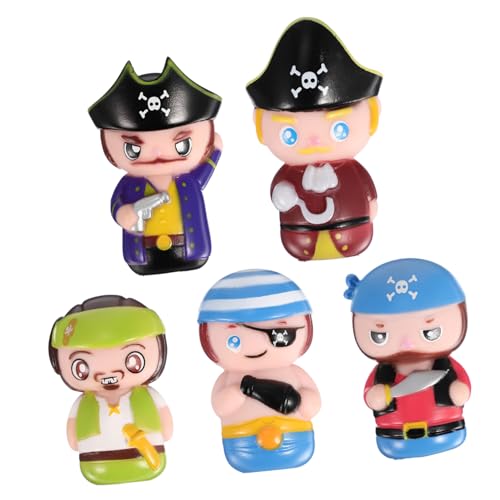 SUPVOX 5 Stück Teiliges Piraten Fingerpuppen aus Weichem Material Komfortable Handpuppen für Kindergeburtstag Interaktives und Party Favors Geeignet für Erwachsene SUPVOX 5 Stück Teiliges Piraten Fingerpuppen aus Weichem Material Komfortable Handpuppen für Kindergeburtstag Interaktives und Party Favors Geeignet für Erwachsene von Supvox