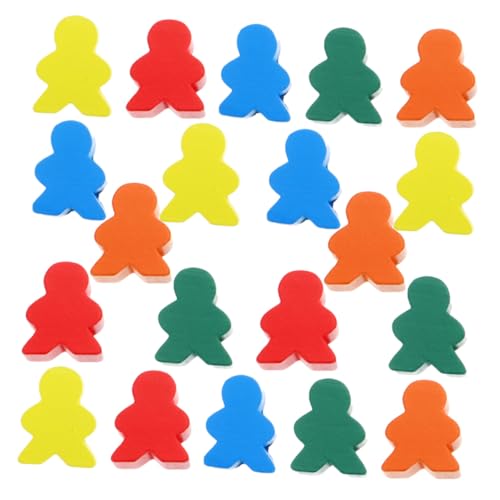 SUPVOX 50 Stück Teiliges Bunter Holz Spielsteine für Spielfiguren aus Langlebigem Material Vielseitige Brettspiel Zubehörteile Strategischem und Problemlösung SUPVOX 50 Stück Teiliges Bunter Holz Spielsteine für Spielfiguren aus Langlebigem Material Vielseitige Brettspiel Zubehörteile Strategischem und Problemlösung von Supvox