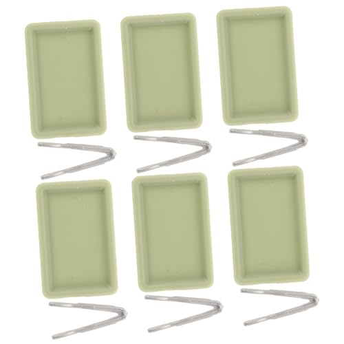 SUPVOX 6 Sätze Teiliges Miniatur Backblech Puppenhaus Küchenzubehör Realistische Mini Backformen Platzsparend Kompakt DIY Dekoration für Puppenhaus Küche SUPVOX 6 Sätze Teiliges Miniatur Backblech Puppenhaus Küchenzubehör Realistische Mini Backformen Platzsparend Kompakt DIY Dekoration für Puppenhaus Küche von Supvox