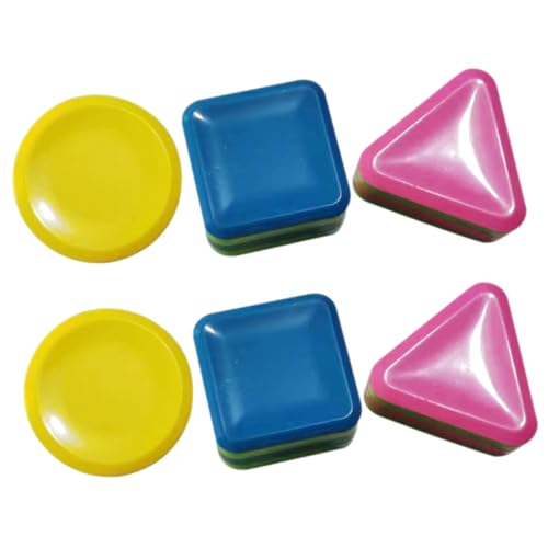 SUPVOX 6 Stck Teiliges Geometrische Rhythmus Shaker Dreieck Rund Rechteck Formen Rhythmus Shaker für Anfänger Kindergarten Musikinstrument SUPVOX 6 Stck Teiliges Geometrische Rhythmus Shaker Dreieck Rund Rechteck Formen Rhythmus Shaker für Anfänger Kindergarten Musikinstrument von Supvox