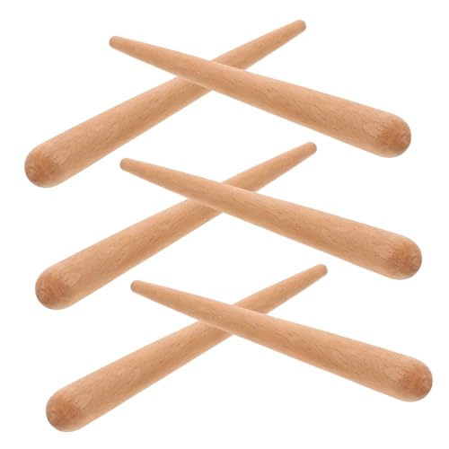 SUPVOX 6 Stück Teiliges Holz Rhythmusstäbe Musikinstrument Percussion Sticks Langlebig Stabil Handlich für Musikförderung und Kreative Spielentwicklung Geschenkidee SUPVOX 6 Stück Teiliges Holz Rhythmusstäbe Musikinstrument Percussion Sticks Langlebig Stabil Handlich für Musikförderung und Kreative Spielentwicklung Geschenkidee von Supvox