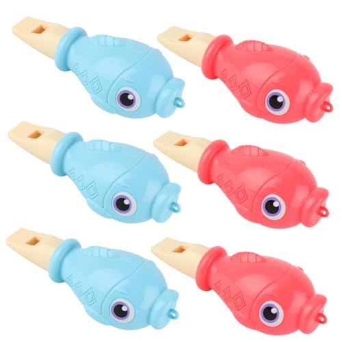 SUPVOX 6 Stück Teiliges Kinderpfeifen Tierform Kreative Bunte Pfeifenspielzeuge Lustige Laute Musikinstrumente für Frühe Musikalische und Aufmerksamkeitstraining Leicht Tragbar Rot Blau SUPVOX 6 Stück Teiliges Kinderpfeifen Tierform Kreative Bunte Pfeifenspielzeuge Lustige Laute Musikinstrumente für Frühe Musikalische und Aufmerksamkeitstraining Leicht Tragbar Rot Blau von Supvox