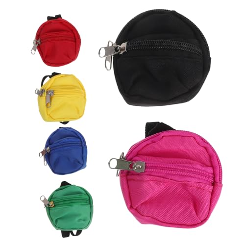 SUPVOX 6 Stück Teiliges Mini Puppenrucksäcke mit Reißverschluss Realistisch und Vielseitig Kleine Schulranzen für Puppen für Rollenspiele und Aufbewahrung Farbenfrohe Kinderaccessoires SUPVOX 6 Stück Teiliges Mini Puppenrucksäcke mit Reißverschluss Realistisch und Vielseitig Kleine Schulranzen für Puppen für Rollenspiele und Aufbewahrung Farbenfrohe Kinderaccessoires von Supvox