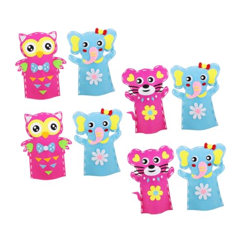 SUPVOX 8 Sätze Teiliges Stoffhandpuppen Bastelset für DIY Kreative Handwerk Nicht Gewebtes Material Sicher Eltern Junge Mädchen Kindergarten Kunstunterricht SUPVOX 8 Sätze Teiliges Stoffhandpuppen Bastelset für DIY Kreative Handwerk Nicht Gewebtes Material Sicher Eltern Junge Mädchen Kindergarten Kunstunterricht von Supvox