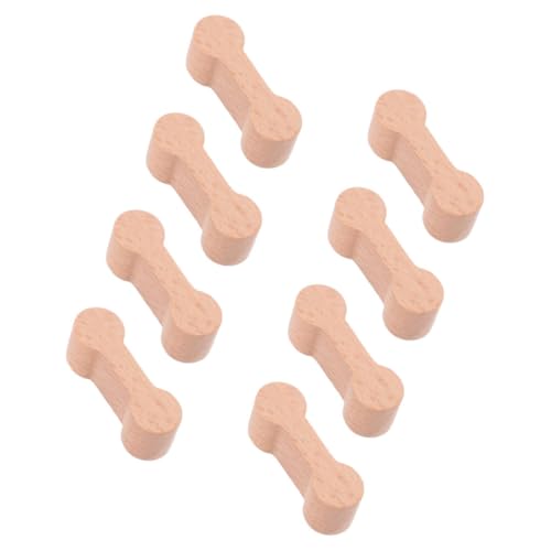 SUPVOX 8 Stück Holzeisenbahn Teiliges Steckverbinder aus Holz für DIY Zugschienen Stabile Gleisverbinder für Kreative Kompatibel mit Modellschienen Vielseitiges Schienenzubehör SUPVOX 8 Stück Holzeisenbahn Teiliges Steckverbinder aus Holz für DIY Zugschienen Stabile Gleisverbinder für Kreative Kompatibel mit Modellschienen Vielseitiges Schienenzubehör von Supvox