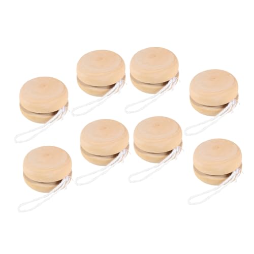SUPVOX 8 Stück Teiliges Handbemalter Holz yo yo bälle für DIY kunsthandwerk Motorische Fähigkeiten Trainierend Langlebiges Kinderspielzeug und Dekoratives Wohnaccessoire SUPVOX 8 Stück Teiliges Handbemalter Holz yo yo bälle für DIY kunsthandwerk Motorische Fähigkeiten Trainierend Langlebiges Kinderspielzeug und Dekoratives Wohnaccessoire von Supvox