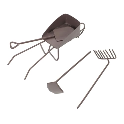 SUPVOX 8 Stück Teiliges Miniatur Gartenwerkzeug mit Schaufel Rechen Hacke und Schubkarre Rustikale Miniatur Gartengeräte für Puppenhaus Sukkulenten Bonsai-Pflege Vielseitige Dekoration SUPVOX 8 Stück Teiliges Miniatur Gartenwerkzeug mit Schaufel Rechen Hacke und Schubkarre Rustikale Miniatur Gartengeräte für Puppenhaus Sukkulenten Bonsai-Pflege Vielseitige Dekoration von Supvox