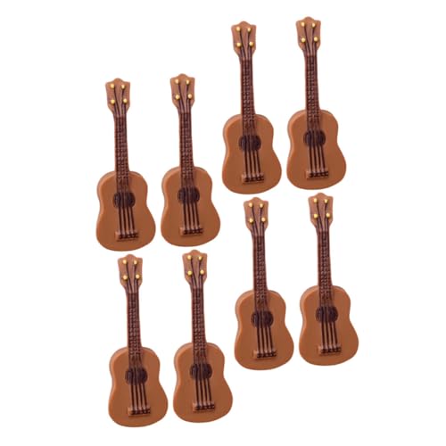 SUPVOX 8 Stück Teiliges Miniatur Gitarren Resin Realistische Mini Instrumente für Puppenhaus dekor Kreative Langlebige Mini Gitarren für Miniatur Hauszubehör Detailreiche Sammlerstücke SUPVOX 8 Stück Teiliges Miniatur Gitarren Resin Realistische Mini Instrumente für Puppenhaus dekor Kreative Langlebige Mini Gitarren für Miniatur Hauszubehör Detailreiche Sammlerstücke von Supvox