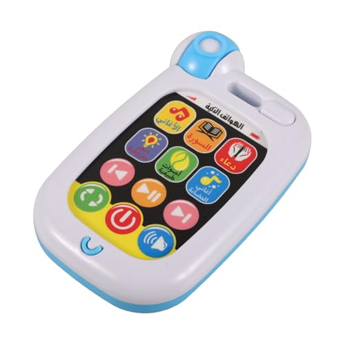 SUPVOX Arabisches Lernspielzeug Smartphone für Kleinkinder Interaktives Musikspielzeug mit Lichtern Batteriebetriebenes Kinderhandy Pädagogisches für Frühe Entwicklung für Jungen und SUPVOX Arabisches Lernspielzeug Smartphone für Kleinkinder Interaktives Musikspielzeug mit Lichtern Batteriebetriebenes Kinderhandy Pädagogisches für Frühe Entwicklung für Jungen und von Supvox
