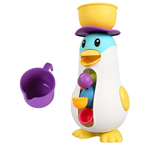 SUPVOX Badespielzeug Niedlicher Pinguin Windrad Wasserspielzeug für Kleinkinder Badewanne Badspielzeug zum Greifen und Sicher und Handlich für Kinderspaß SUPVOX Badespielzeug Niedlicher Pinguin Windrad Wasserspielzeug für Kleinkinder Badewanne Badspielzeug zum Greifen und Sicher und Handlich für Kinderspaß von Supvox