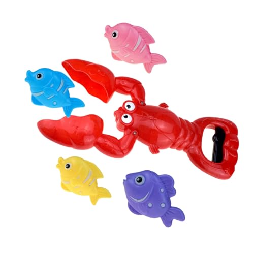 SUPVOX Badewannenspielzeug Lobster Fangspiel Schwimmendes Wasserspielzeug Leichtes Badetier für Kleinkinder Mädchen Jungen Spaß Badezimmer SUPVOX Badewannenspielzeug Lobster Fangspiel Schwimmendes Wasserspielzeug Leichtes Badetier für Kleinkinder Mädchen Jungen Spaß Badezimmer von Supvox