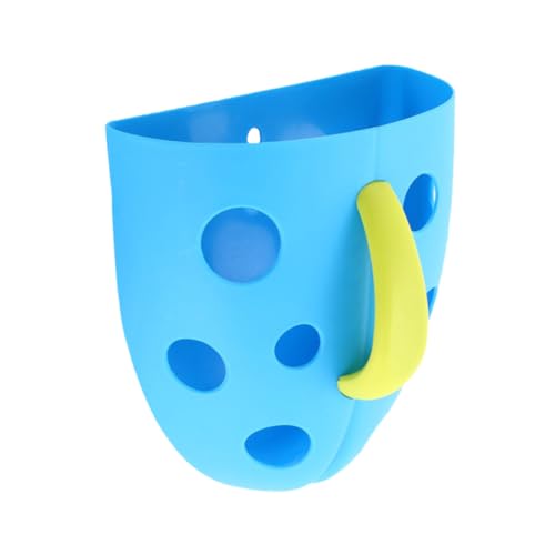 SUPVOX Badezimmer Organizer für Badespielzeug Wandmontierter Aufbewahrungskorb mit Saugnäpfen wasserdichte Kunststofftasche zur Aufbewahrung von Badewannenspielzeug für Junge Mädchen und SUPVOX Badezimmer Organizer für Badespielzeug Wandmontierter Aufbewahrungskorb mit Saugnäpfen wasserdichte Kunststofftasche zur Aufbewahrung von Badewannenspielzeug für Junge Mädchen und von Supvox