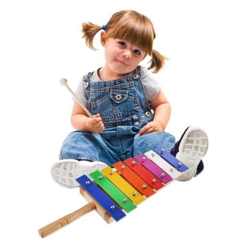 SUPVOX Buntes Xylophon Holz Percussion Musikinstrument mit Aluminiumplatten Lernspielzeug Ab Jahr Stabile Basis Farbenfrohes Musikspielzeug SUPVOX Buntes Xylophon Holz Percussion Musikinstrument mit Aluminiumplatten Lernspielzeug Ab Jahr Stabile Basis Farbenfrohes Musikspielzeug von Supvox