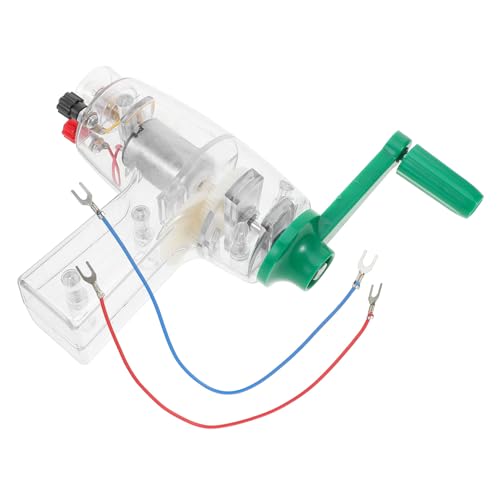 SUPVOX DIY Handgenerator Bausatz für Tragbares Handbetriebenes Physik Experimentierspielzeug Stem Lernspielzeug für Schulunterricht und Naturwissenschaftliche Experimente SUPVOX DIY Handgenerator Bausatz für Tragbares Handbetriebenes Physik Experimentierspielzeug Stem Lernspielzeug für Schulunterricht und Naturwissenschaftliche Experimente von Supvox