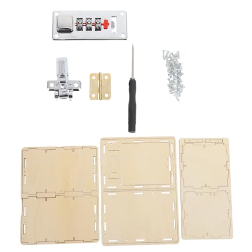 SUPVOX DIY Holz kombinationssafe Bausatz für Ab Jahren Pädagogisches Puzzle Logik Feinmotorik und Kreativem Denken Geschenk für Mädchen und Jungen SUPVOX DIY Holz kombinationssafe Bausatz für Ab Jahren Pädagogisches Puzzle Logik Feinmotorik und Kreativem Denken Geschenk für Mädchen und Jungen von Supvox