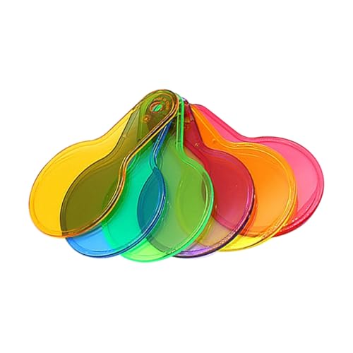 SUPVOX Farbenfrohes Teiliges Farbfilter mit Handlichem Griff Langlebigem Abs Kunststoff und Rutschfestem Design Optisches Lernspielzeug für Frühe Physik und Farblehre Experimente bei SUPVOX Farbenfrohes Teiliges Farbfilter mit Handlichem Griff Langlebigem Abs Kunststoff und Rutschfestem Design Optisches Lernspielzeug für Frühe Physik und Farblehre Experimente bei von Supvox