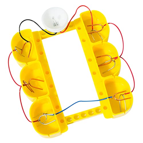 SUPVOX Frucht Batterie Experimentierset für Grundschulkinder Physik Lernspielzeug Stem DIY Schaltkreis Lehrspielzeug zur Wissenschaftlicher Fähigkeiten und Elektrischer Experimente SUPVOX Frucht Batterie Experimentierset für Grundschulkinder Physik Lernspielzeug Stem DIY Schaltkreis Lehrspielzeug zur Wissenschaftlicher Fähigkeiten und Elektrischer Experimente von Supvox