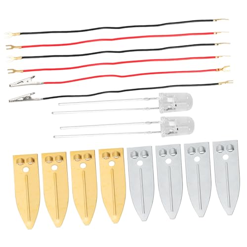 SUPVOX Fruchtbatterie Experimentierkit DIY Obst Batterie Wissenschaftskasten mit Kupferelektroden für Physik Experimente Pädagogisches Lernspielzeug für Eltern zu Hause und Schule SUPVOX Fruchtbatterie Experimentierkit DIY Obst Batterie Wissenschaftskasten mit Kupferelektroden für Physik Experimente Pädagogisches Lernspielzeug für Eltern zu Hause und Schule von Supvox