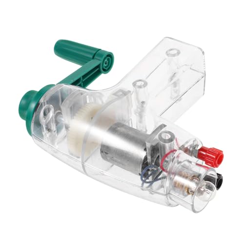 SUPVOX Handkurbel Generator Tragbar Manuell Stromerzeuger für Wissenschaftliche Experimente Elektrizitätsgenerator Kurbelbetriebener Motor Lernspielzeug Ab Jahren SUPVOX Handkurbel Generator Tragbar Manuell Stromerzeuger für Wissenschaftliche Experimente Elektrizitätsgenerator Kurbelbetriebener Motor Lernspielzeug Ab Jahren von Supvox