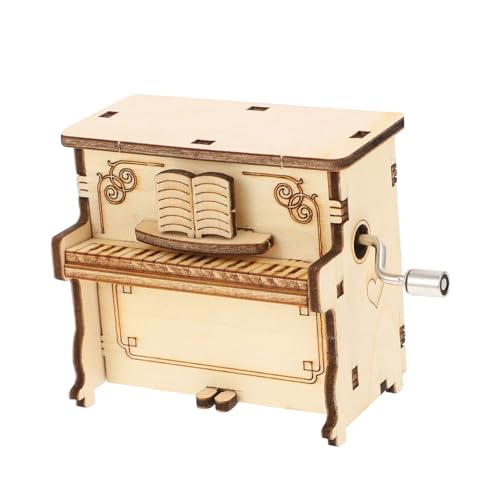 SUPVOX Holz DIY Klavier Spieluhr Puzzle Bausatz Pädagogisches Musikinstrument für Dekoratives Lernspiel für Kreative Entwicklung und Zimmerdeko SUPVOX Holz DIY Klavier Spieluhr Puzzle Bausatz Pädagogisches Musikinstrument für Dekoratives Lernspiel für Kreative Entwicklung und Zimmerdeko von Supvox