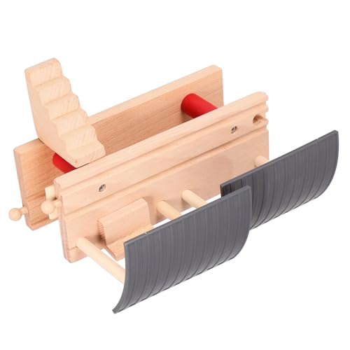 SUPVOX Holz Doppelstock Bahnsteig DIY Eisenbahn Plattform Zubehör Stabile Holzstruktur Kompatibel mit Holzeisenbahnen Pädagogisches Zubehör für Ab Jahren SUPVOX Holz Doppelstock Bahnsteig DIY Eisenbahn Plattform Zubehör Stabile Holzstruktur Kompatibel mit Holzeisenbahnen Pädagogisches Zubehör für Ab Jahren von Supvox