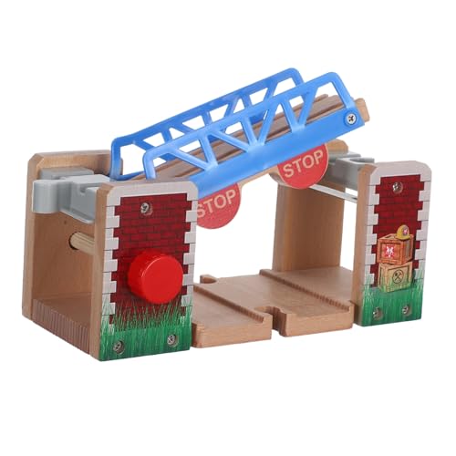 SUPVOX Holz Eisenbahn Hubbrücke Holzbahn Zubehör Kompatibel mit Zug Schienen Fördert Feinmotorik und Kreatives Erweiterbar für Kinderbahnsets SUPVOX Holz Eisenbahn Hubbrücke Holzbahn Zubehör Kompatibel mit Zug Schienen Fördert Feinmotorik und Kreatives Erweiterbar für Kinderbahnsets von Supvox