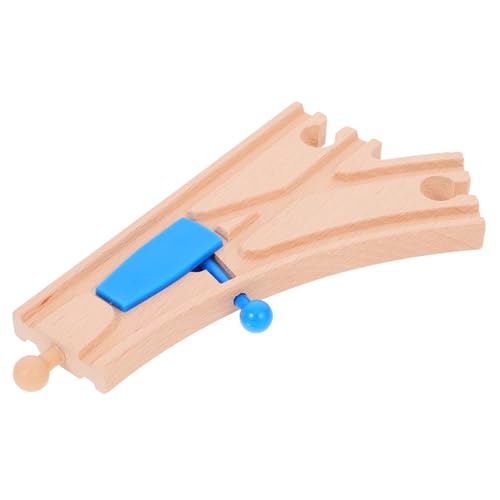 Supvox Holz Eisenbahn Weichen Gleise Blaues Holzspielzeug Schienenzubehör für DIY Zugstrecke Fördert Feinmotorik Kreativität und Hand Auge Koordination Supvox Holz Eisenbahn Weichen Gleise Blaues Holzspielzeug Schienenzubehör für DIY Zugstrecke Fördert Feinmotorik Kreativität und Hand Auge Koordination von Supvox