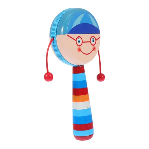 SUPVOX Holz Rassel Trommel Montessori Hand Kurbelspiel für Junge Mädchen Kognitive Früherziehung mit Glatter Oberfläche Leicht und Tragbar Fördert Hörvermögen und Motorische Fähigkeiten SUPVOX Holz Rassel Trommel Montessori Hand Kurbelspiel für Junge Mädchen Kognitive Früherziehung mit Glatter Oberfläche Leicht und Tragbar Fördert Hörvermögen und Motorische Fähigkeiten von Supvox