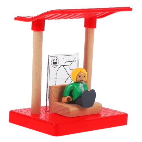 SUPVOX Holz Zugbahn Zubehör Mini Bahnhof Plattform Stabile Bauweise Fördert Feinmotorik und Kreativität Pädagogisch für Dekoratives Eisenbahn Zubehör für Fantasievolles SUPVOX Holz Zugbahn Zubehör Mini Bahnhof Plattform Stabile Bauweise Fördert Feinmotorik und Kreativität Pädagogisch für Dekoratives Eisenbahn Zubehör für Fantasievolles von Supvox